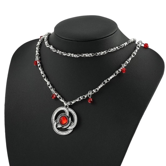 rhaenyra targaryen Valyrian necklace daemon house of dragon game of thrones - Picture 7 of 17